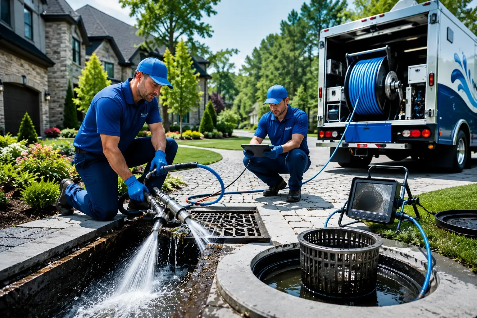 Local outdoor drain cleaning professionals in Rossville, IN