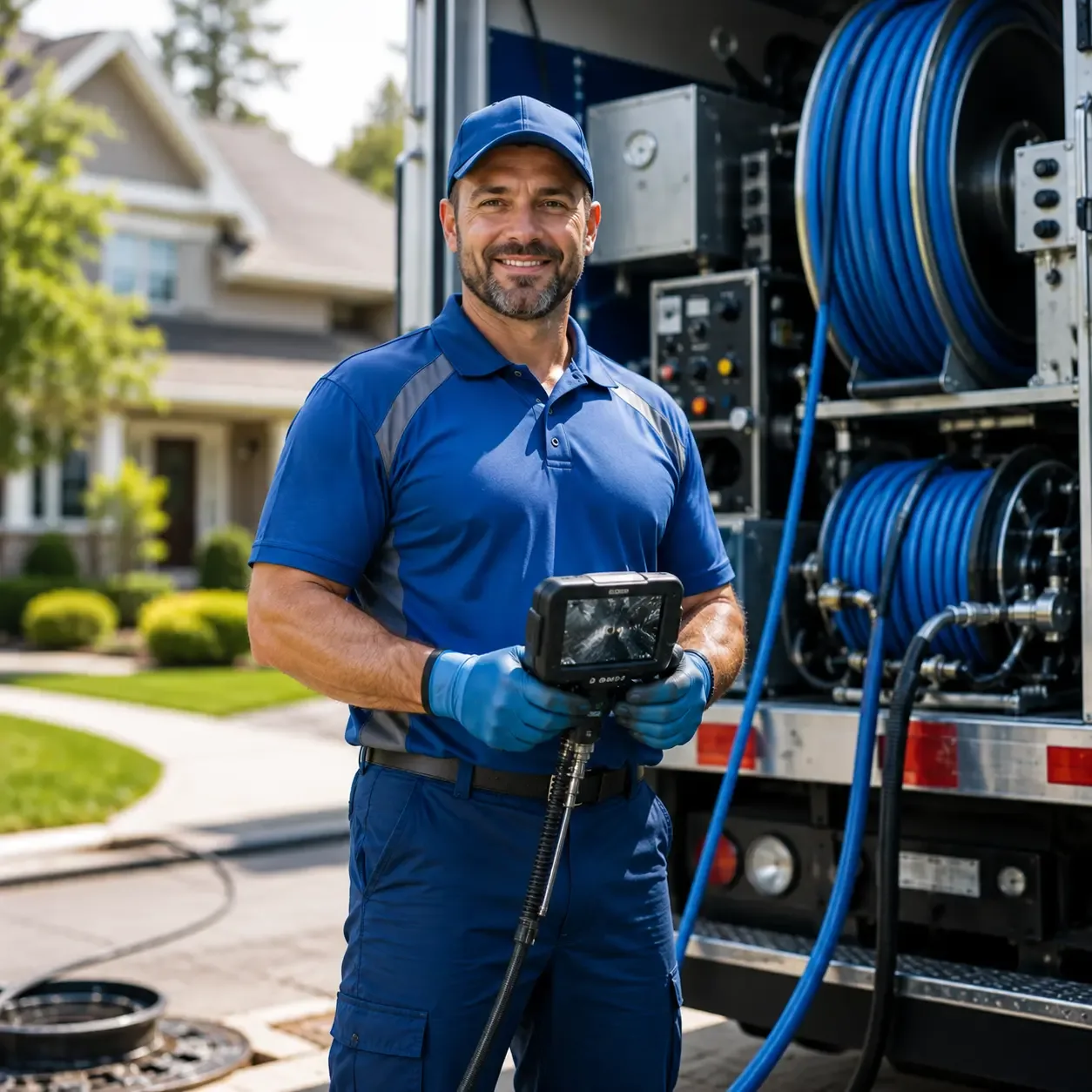 Local outdoor drain cleaning specialists in Rossville, IN